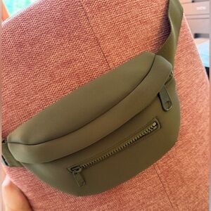 Dagne Dover Ace Fanny Pack - Olive Green Belt/Sling Bag